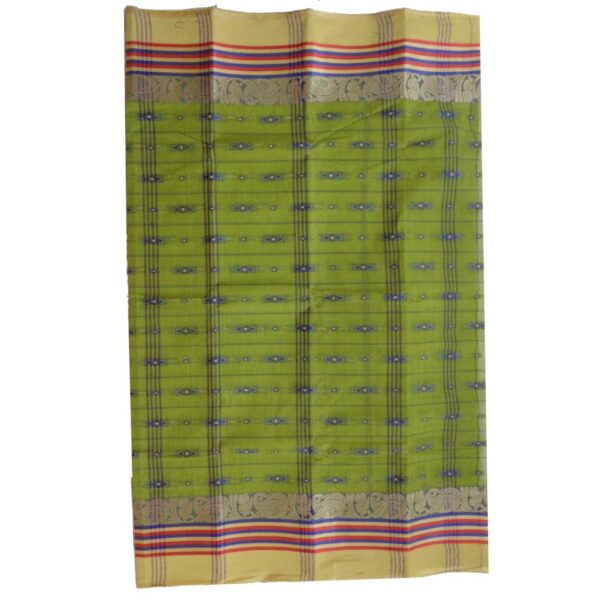 Green Bengal Cotton Saree Images