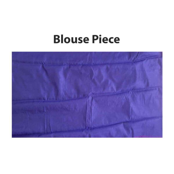 Navy Blue Soft Silk Handloom Saree