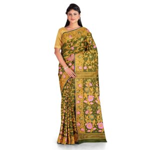 Handwoven Green & Yellow ...