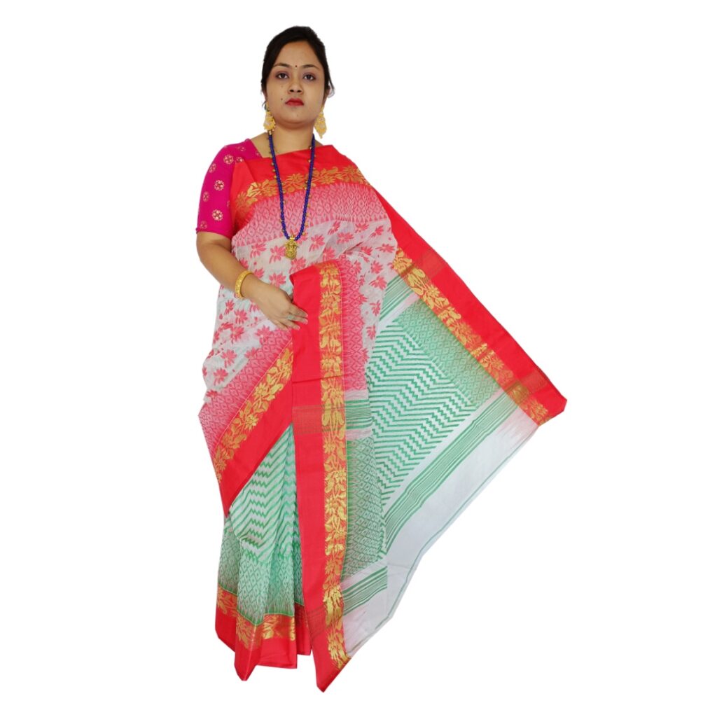 buy-white-and-red-patli-pallu-dhakai-jamdani-saree