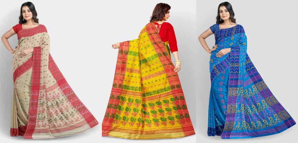 Taat Tashor Jamdani Saree... - Ethnic Threads & Trinkets | Facebook