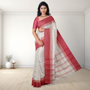 100% Cotton Off White Tant Sar...