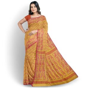 Handwoven Authentic Yellow Pur...