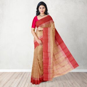 Off White 100% Pure Cotton Sar...