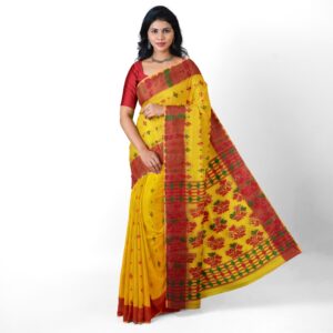 Breathable Yellow Red Baluchar...