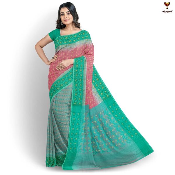 Sandy Pink Color Saree