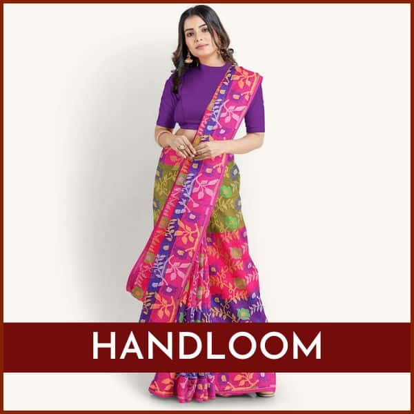 Bengali Soft Handloom Sarees