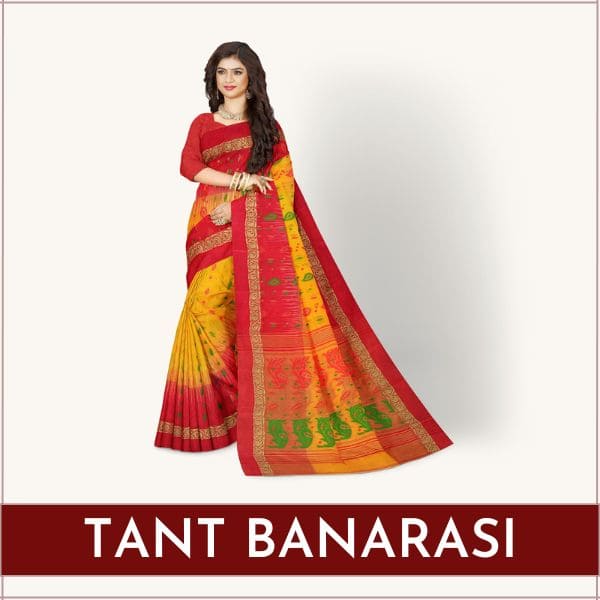 Bengali Tant Banarasi Sarees