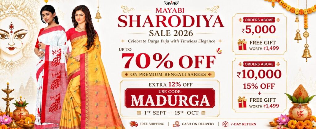 MAYABI SHARODIYA SALE 2026